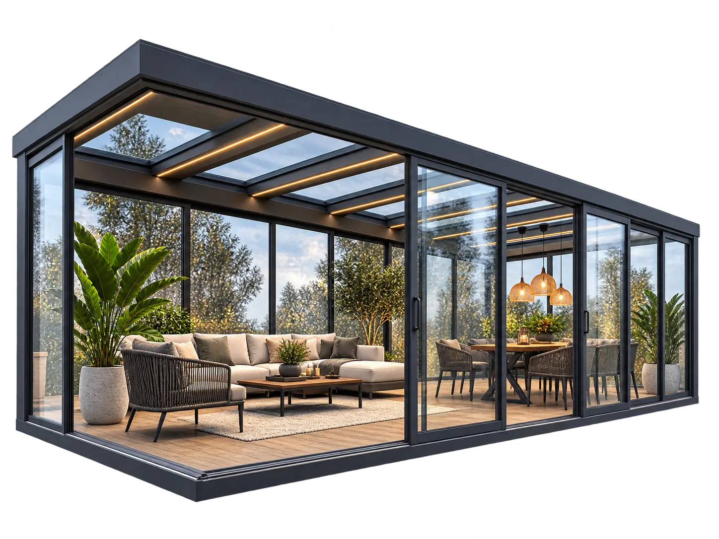 Glassy Yapı Kış Bahçesi Sistemleri